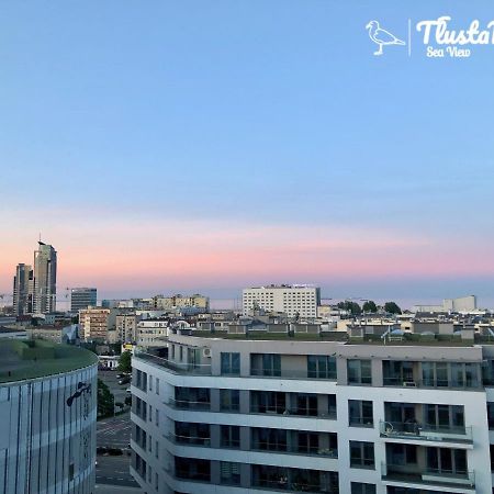 Tlusta Mewa Sea View Apartment Gdynia Bagian luar foto