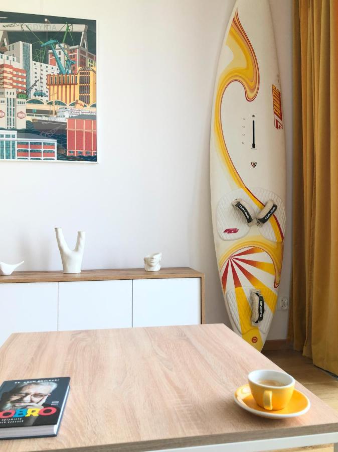 Tlusta Mewa Sea View Apartment Gdynia Bagian luar foto