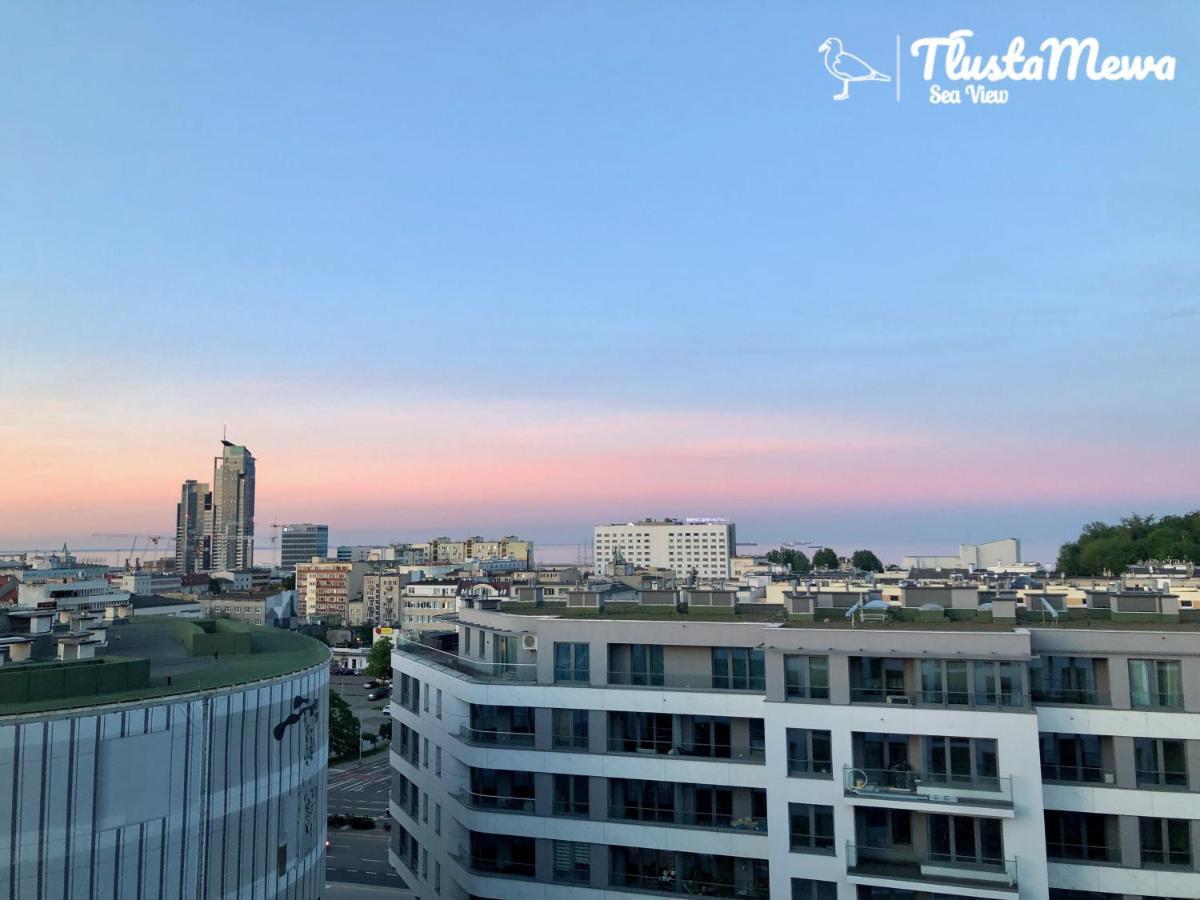 Tlusta Mewa Sea View Apartment Gdynia Bagian luar foto