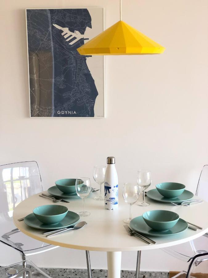 Tlusta Mewa Sea View Apartment Gdynia Bagian luar foto
