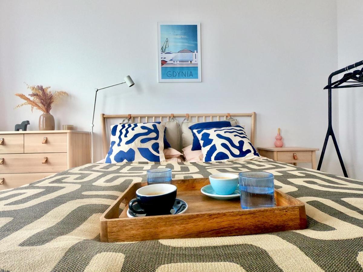 Tlusta Mewa Sea View Apartment Gdynia Bagian luar foto