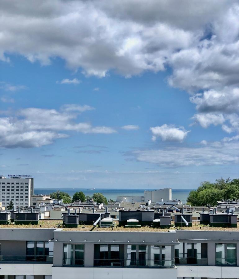 Tlusta Mewa Sea View Apartment Gdynia Bagian luar foto